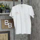 Jerzees Vintage C.L. Fritz Electrical Denver PA Graphic T-Shirt Tee Ash Gray M