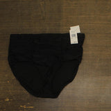 Raisins Womens Tranquilo Solids Costa Plus Size Bikini Bottom L840061 Black 18W