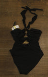 Soluna Womens Buckle-up Convertible One-Piece Swimsuit 2681352 Black M