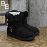 Juicy Couture Faux Fur Lined Bow Winter Boots KODAK Black 13