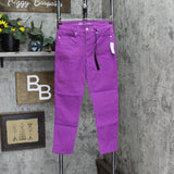 DG2 Womens Virtual Stretch Skinny Jean 722660 Purple 2P