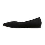 A New Day Womens Claire Knit Washable Ballet Flats 90441301 Black 9M