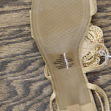 A New Day Womens Esme Floral Crochet Kitten Heels 92979007 Tan Brown 9.5M