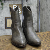 Madden Girl Ramz Women Western Booties 2495380 Gray 6.5M