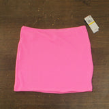 Salt + Cove Rib Scrunch Cover-Up Skirt SC251008PB Malibu Pink M