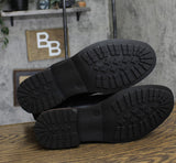 Goodfellow & Co Mens Jeffrey Combat Boots 90971916 Black 10.5