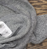 Old Navy Mens 1/4 Zip Pullover Marled Fleece Sweater Gray S