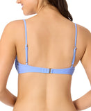 Salt + Cove Juniors Smocked Underwire Bikini Top SC251003CT Cornflower Blue XL