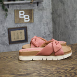 Sam & Libby Astrid Slide Sandal with Knotted Bow J5046F4 Pink Lily 8.5M