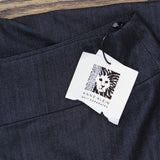Anne Klein Womens Dressy Denim Back-Zip Skirt 10903569 Navy Blue 12