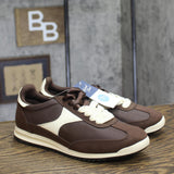 Universal Thread Skyler Jogger Sneakers Double Lace Low Top Brown Multi 7.5M