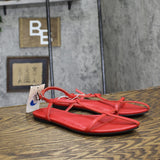 A New Day Womens Mylah Ankle Strap Sandals 94159180 Red 7M