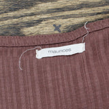 Maurices Womens Knit Spaghetti Strap Tank Top Brown See Measurements