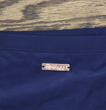 Raisins Curve Tummy-Control Ruched Bikini Bottom P840061 Navy Blue 24W