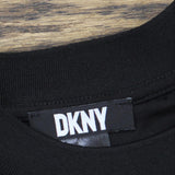 DKNY Womens Petite Ribbed-Trim Matte Satin Shirt Top XH3TT124