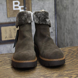 Baretraps WYOMING Womens Boots Ankle Winter Hiking Boots BT28507 Moss Brown 8M