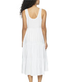 Felina Womens Isabelle Midi Dress 900802 White L