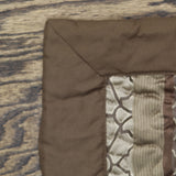 Madison Park Reversible Quilted 3-Piece Bedspread Set Brown / Gold Queen