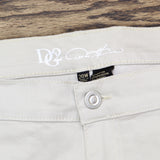 DG2 by Diane Gilman Embellished Camo Print Plus Size Jeans Beige Brown 20W