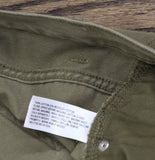 Woolrich X TGT Straight Fit Cargo Twill Jeans Pants Olive Green 42x32
