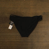 Salt + Cove Juniors Strappy-Side Hipster Bikini Bottoms SC24029BB Black M