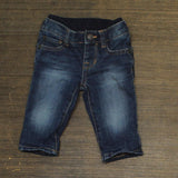 Baby Gap Baby Infant Flannel Lined Elastic Waist Jeans 16692014593198 Blue 3-6M