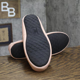 Isotoner Leather Faux Fur Moccasin Slippers Evening Sand Pink XL (9.5-10.5)