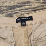 Banana Republic Womens Ladies Khaki Chino Shorts 1687118 Brown 12