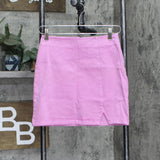 Wild Fable Women's Notch Front Seamed Jean Mini Skirt 83913736 Light Purple 0