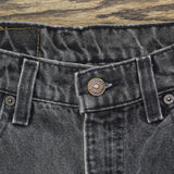 Levi's Upcycle Baggy Vintage 550 Relaxed Fit Jeans Black Wash See Measurements