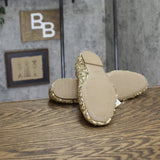 A New Day Womens Sammie Shoes Sequin Ballet Flats 94685489 Gold Yellow 9M