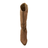 Universal Thread Womens Junie Wide Calf Tall Boots 90975015 Taupe Brown 6M-WC