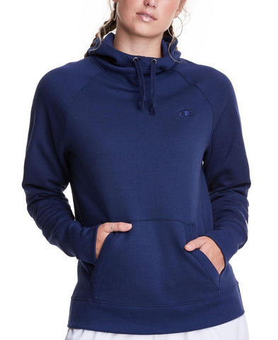 Champion Women's Powerblend Fleece Hoodie GF934 407D55 Athletic Navy Blue XL