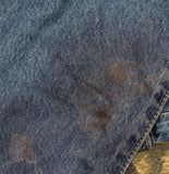 Levi's Womens Superlow Loose Snap Zip Fly Jeans 94417325 All Over Blue 29X32