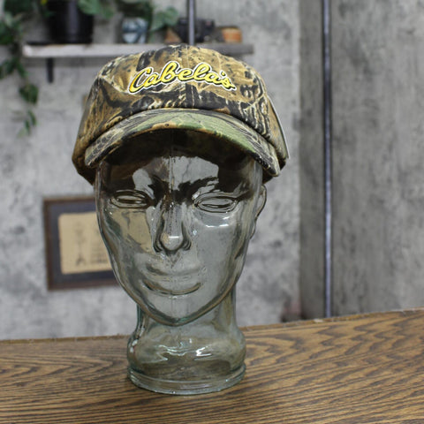 Cabelas Mens Strap Back Baseball Hat Cap 1669608007c1ec Green Camo OS