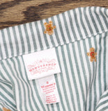 Wondershop Gingerbread Striped Flannel Long Sleeve Pajama Set Green Multi S