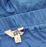 Joylab Low-Rise Satin Tear Away Track Pants 94628905 Vibrant Blue M