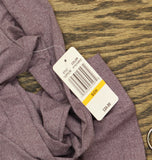 32 Degrees Mock-Neck Long-Sleeve Top Heather Fig Purple S