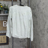 Universal Thread Women's Balloon Long Sleeve Tie-Front Blouse 83381689