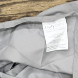 Truly Calm Polyester Lightweight 3-Piece Duvet Set 80263656 Gray Full / Queen