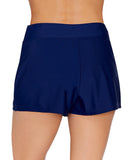 Island Escape Womens Pull-on Swim Shorts H760068 Navy Blue 16