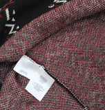 Kasper Womens Edge Notched Collar Faux Button Open Front Coatigan Black Multi XL