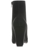 On 34th Zipper Micro Suede Mid-Calf Block Heel Boots 10019653600 Black 6M