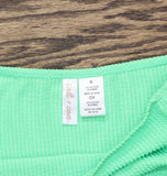 Salt + Cove Juniors Rib Scrunch Cover-up Skirt SC251008MB Mint Tea Green S