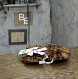 A New Day Womens Sage Slip On Slippers 91315735 Leopard Brown 10M