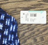 Swim Solutions Womens Printed Tummy-Control One Piece Swimsuit Shibori Blue 12