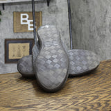 Dluxe By Dearfoams Mens Julien Clog Slippers 86802585 Gray L (11-12)