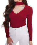 Guess Women's Long Sleeve Micro Sequin Rib Lea Sweater W3RR58Z34O0