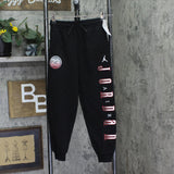 Jordan Boys Closed Hem Fleece Joggers Black S