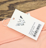 White Mark Fit & Flare Midi Skirt with Pockets PS709 Peach Orange 2X